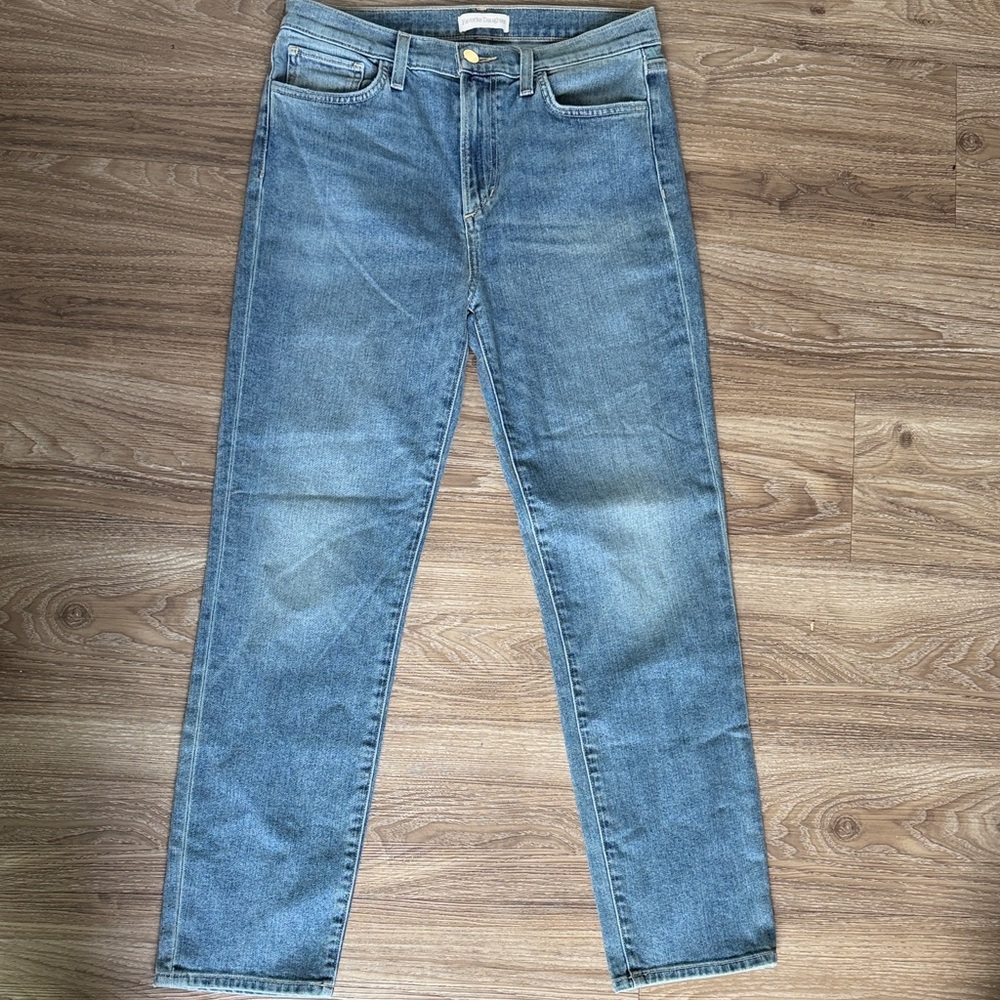 Favorite Daughter Classic Blue Denim Jeans Size: 29
